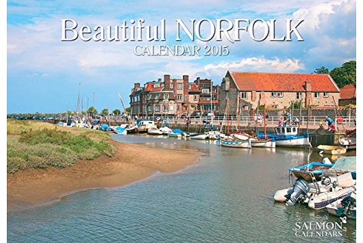 Salmon Beautiful Norfolk Large Wall Calendar 2015