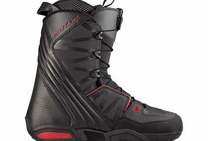 Salomon Malamute Boots - Black/Red/Black