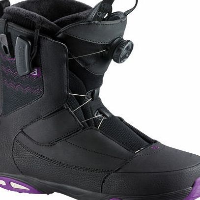 Salomon Womens Salomon Ivy Boa Str8jkt Snowboard Boots