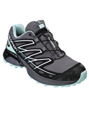 Salomon Womens Wings Flyte GTX Trail Shoe - Dark Cloud