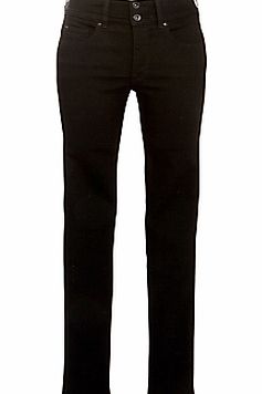 Salsa Secret Push-In Slim Leg Jeans, 32``, Black