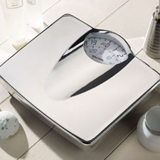 691 Chrome Mechanical Bathroom Scale