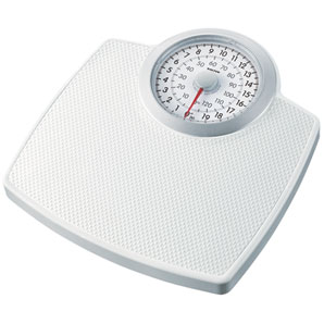 Mechanical Bathroom Scale- White