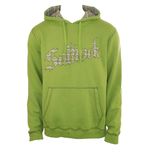 Mens Saltrock Applica Hoody. Green