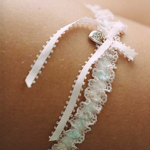 Samantha Lingerie Bridal Rose Embroidered Garter