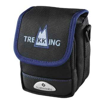 Samsonite Camera Case - Trekking DF10 Black with Blue ~ Ref 28491