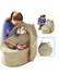 Samsonite Pop Up Travel Cot Deluxe Cotton Cafe