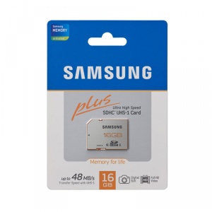 Samsung 16GB Plus SDHC Class 10 UHS-1