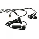 Samsung EMARTBUY GENUINE SAMSUNG M8800 PIXON, I900 OMNIA , F700, G800, J700, L760, P260, P520 Armani, U900 Soul, G600 STEREO HANDSFREE HEADSET BLACK