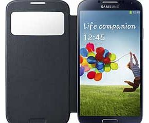 Samsung Galaxy S4 Flip Case - Black