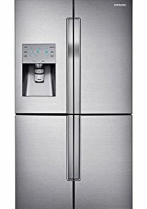 Samsung RF858VALASL American Style Fridge Freezer, Stainless Steel