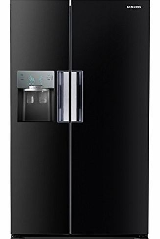 Samsung RS7667FHCBC H-series Gloss Black American Fridge Freezer