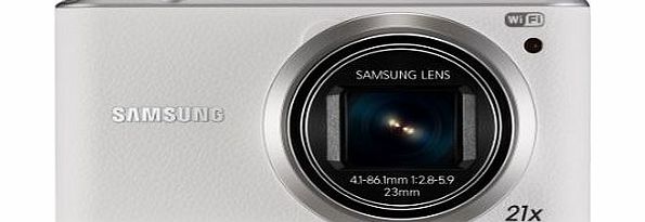 Samsung WB350F Smart Camera - White (16.3MP, Optical Image Stabilisation) 3 inch LCD