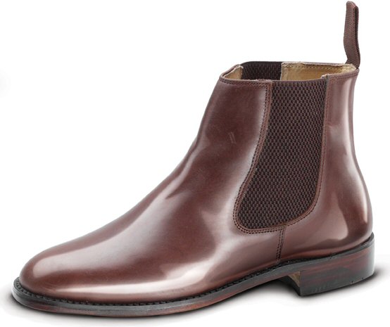 Samuel Windsor Chelsea Boot: Tan Brown