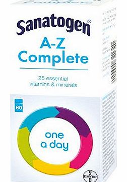 Sanatogen A-Z Complete - 60 Tablets 10000797