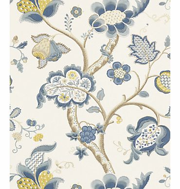 Roslyn Wallpaper, DVIWRO102, Indigo /