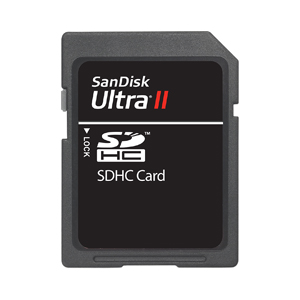 SanDisk 16GB SDHC ULTRA II Card - Class 4  