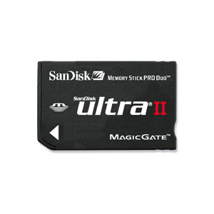 SanDisk 16GB Ultra II Memory Stick Pro Duo