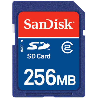 256MB Secure Digital Card