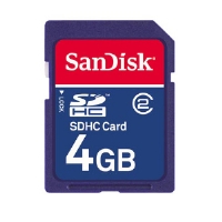 4GB SD card