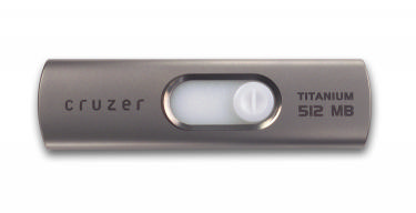 Sandisk 512mb Cruzer Titanium Pen Drive