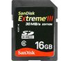 SANDISK Extreme III 16GB SDHC Memory Card