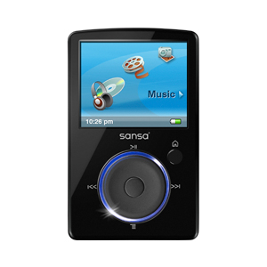 SanDisk Sansa Fuze 4GB Black