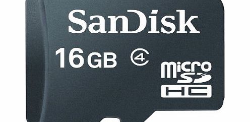 SanDisk SDSDQ-016G-FFP 16 GB MicroSDHC Memory Card - Frustration-Free Packaging (Label May Change)