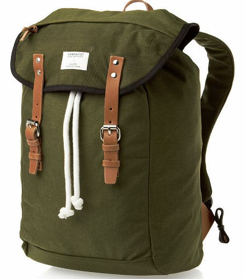 Sandqvist Hans Condura Green Backpack - Green W