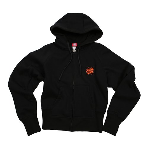 Santa Cruz Ladies Santa Cruz Dot Fill Hoody Black