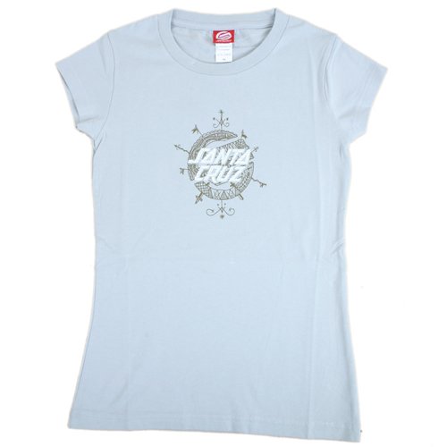 Santa Cruz Ladies Santa Cruz Voodoo Knot Tee Ghost