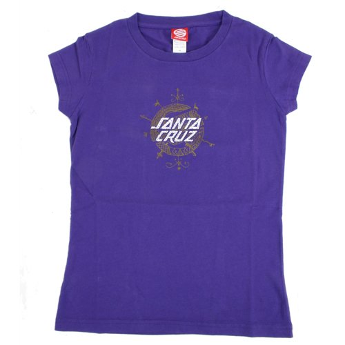 Santa Cruz Ladies Santa Cruz Voodoo Knot Tee Purple