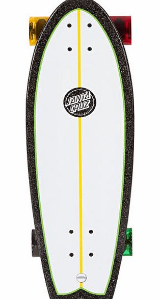 Santa Cruz Land Shark Rasta Tye Dye Cruiser -