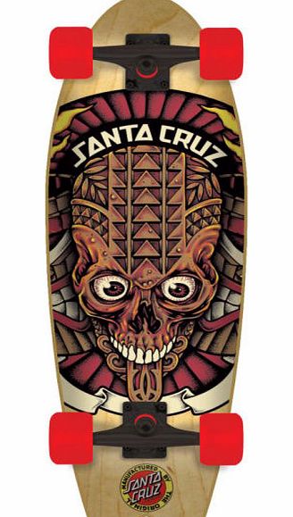 Santa Cruz Land Shark Tiki Skull Cruiser - 27.7