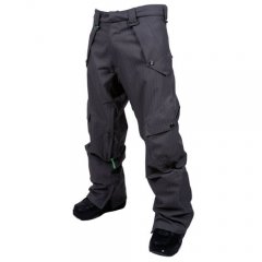 Mens Santa Cruz Channel Tech Pants Charcoal