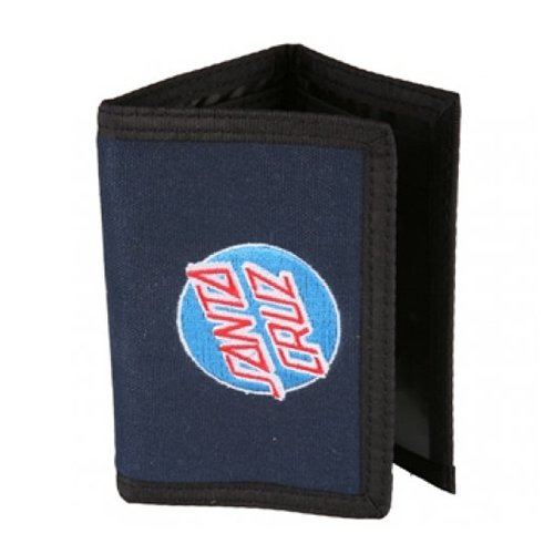 Santa Cruz Mens Santa Cruz Classic Dot Wallet Indigo