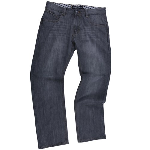 Santa Cruz Mens Santa Cruz Geo Jeans Grey Sandblast