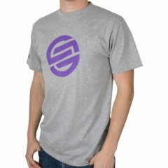 Mens Santa Cruz Knot Tee Heather Grey