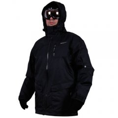 Santa Cruz Mens Santa Cruz Moon Unit Tech Jacket Black