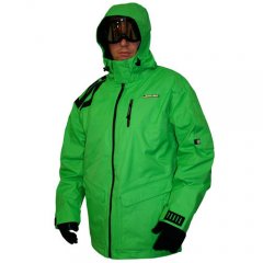 Santa Cruz Mens Santa Cruz Moon Unit Tech Jacket Green