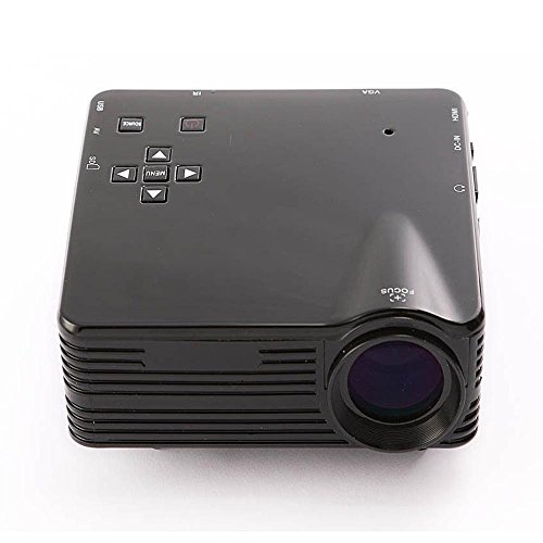 Home Cinema Theater Multimedia LED LCD Mini Projector Hd 1080p Pc Av Tv VGA USB Hdmi