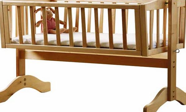 Saplings Bethany Swinging Crib - Natural