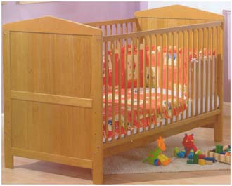 Saplings Chloe `Cot Bed` with mattress