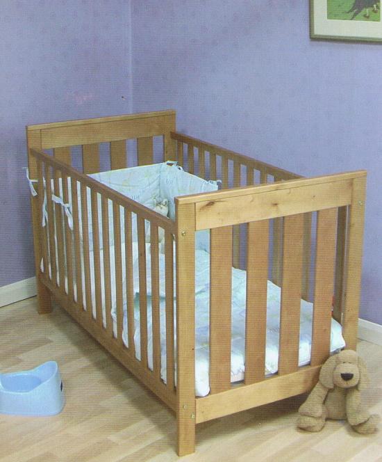 Saplings Cordoba `Cot Bed` with mattress