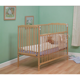 Saplings Furniture Saplings Jessica 54cm Cot in Pine with Antique