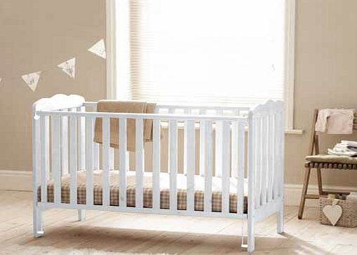 Saplings Kerry Cot - White