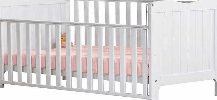 Saplings Stephanie Cot Bed - White