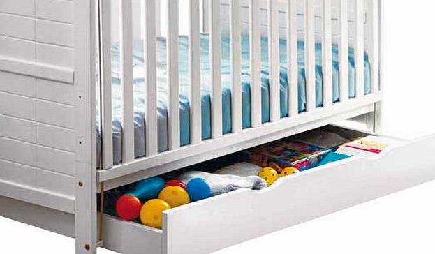 Saplings Underbed Rollerdrawer - White