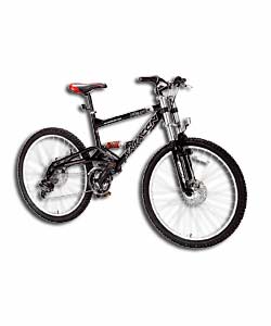 Saracen Flare 24 Speed Dual Disc Alloy Full Suspension Bike