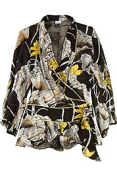 Electric dreams kimono top